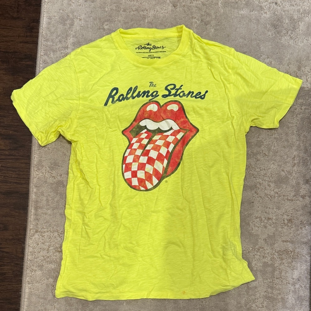 MC2 Saint Barth Yellow Rolling Stones T-Shirt